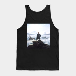 Wanderer above the Sea of Fog Tank Top